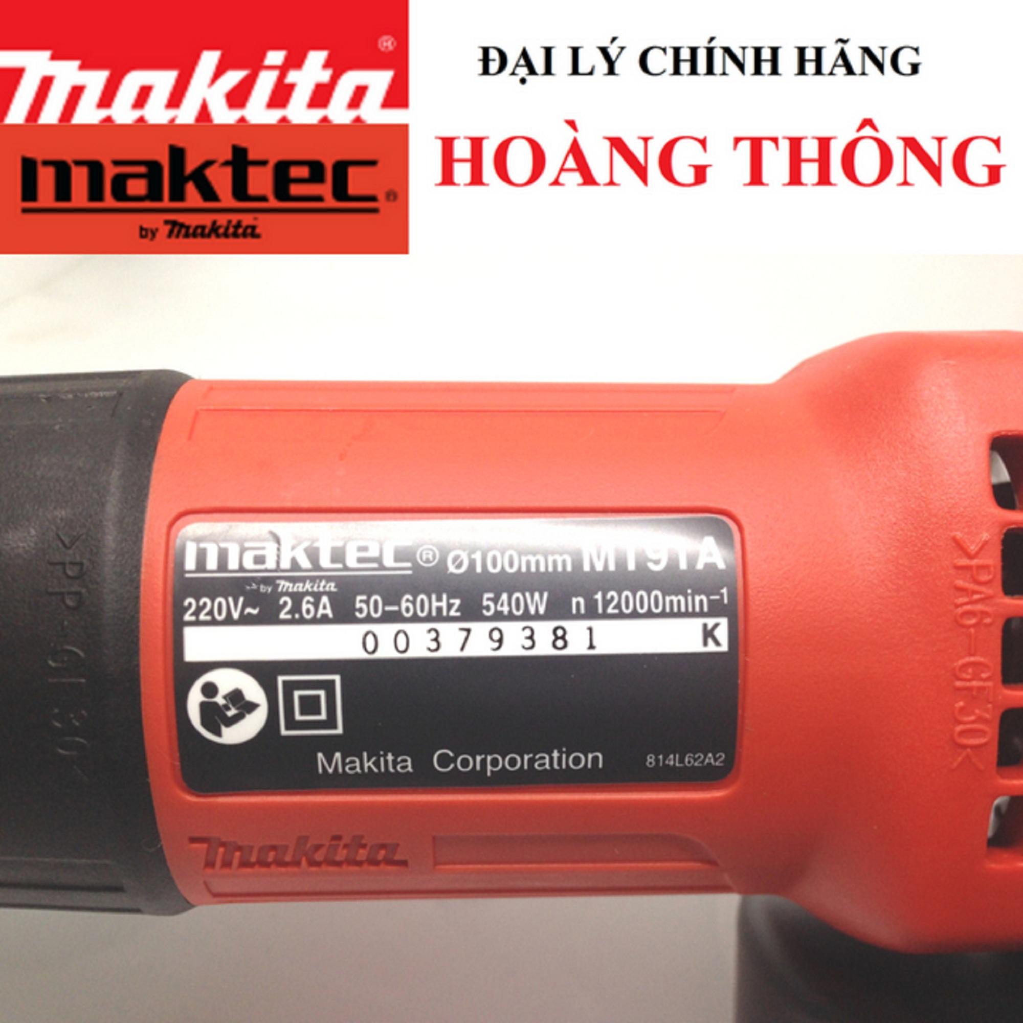Máy mài góc maktec mt91a