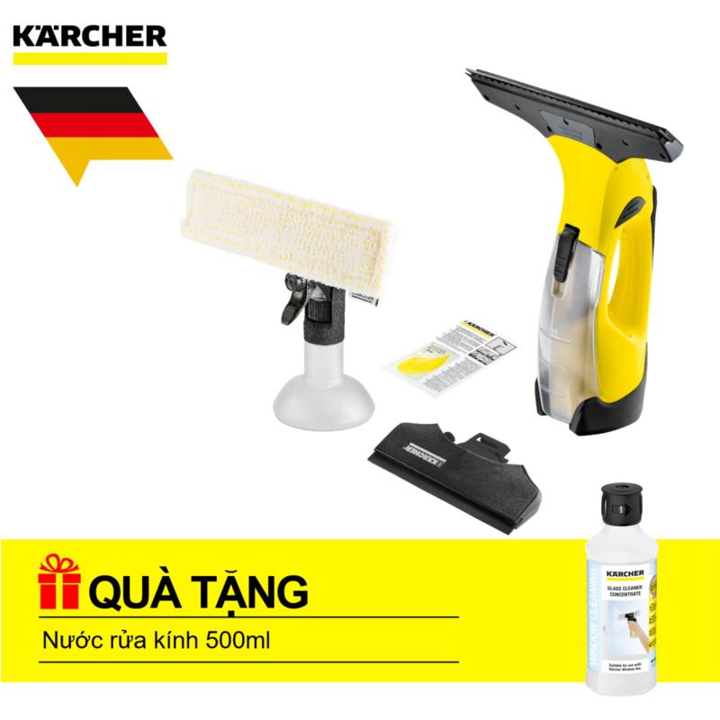 Máy lau kính cầm tay Karcher, WV 5 Premium + Tặng nước lau kính 500ml