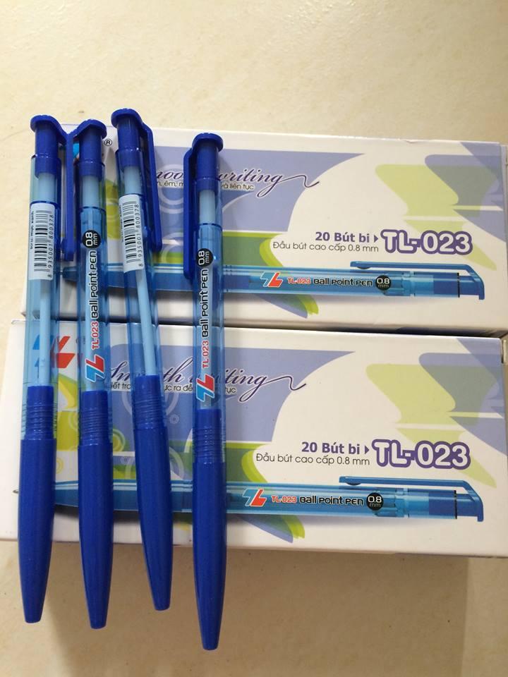 3 hộp bút bi thiên long 023