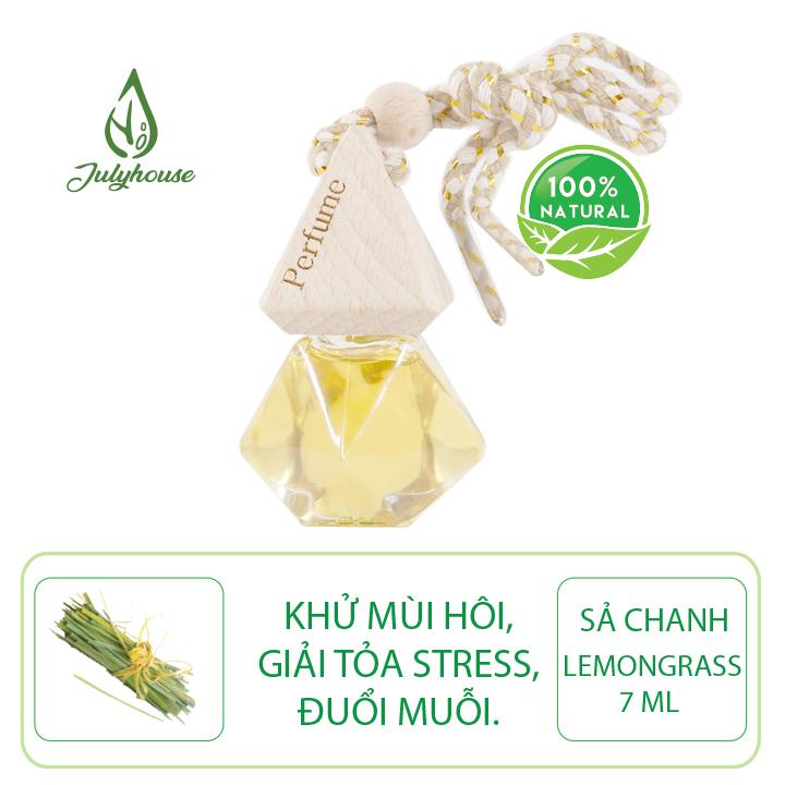 Tinh dầu sả chanh treo xe ô tô 7ml