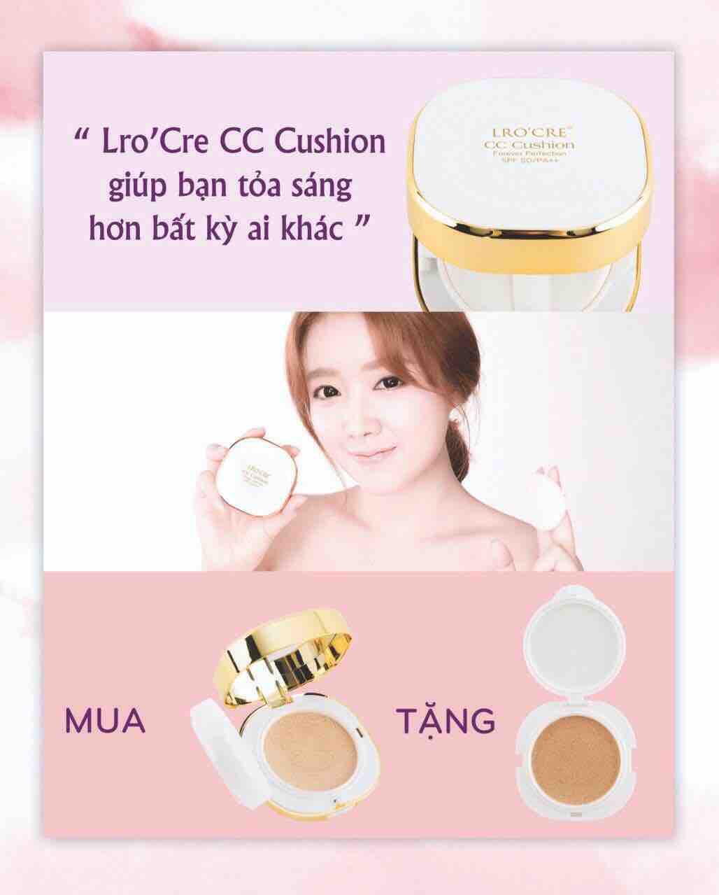 Cc cushion lrocre mua 1 tặng 1