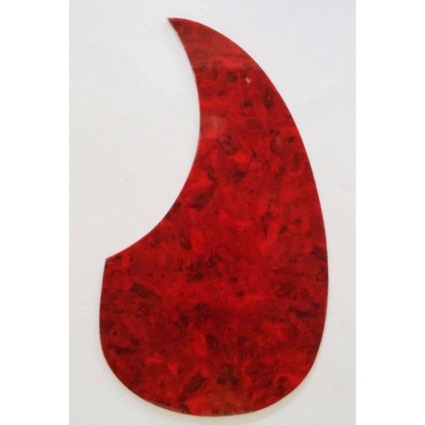 Miếng dán chống xước đàn guitar màu đỏ lửa