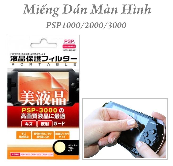 Miếng Dán Màn Hình Cho Máy Game PSP1000/ 2000/ 3000