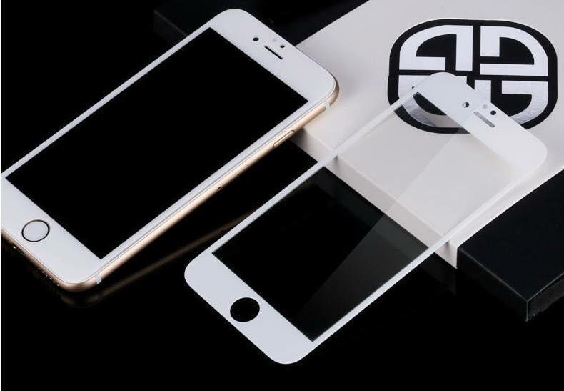 Kính cường lực full màn 5d cho iphone 6plus/ 6s plus trắng