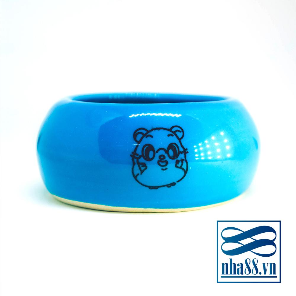 Chậu men sứ trồng sen đá, xương rồng, cây cảnh mini