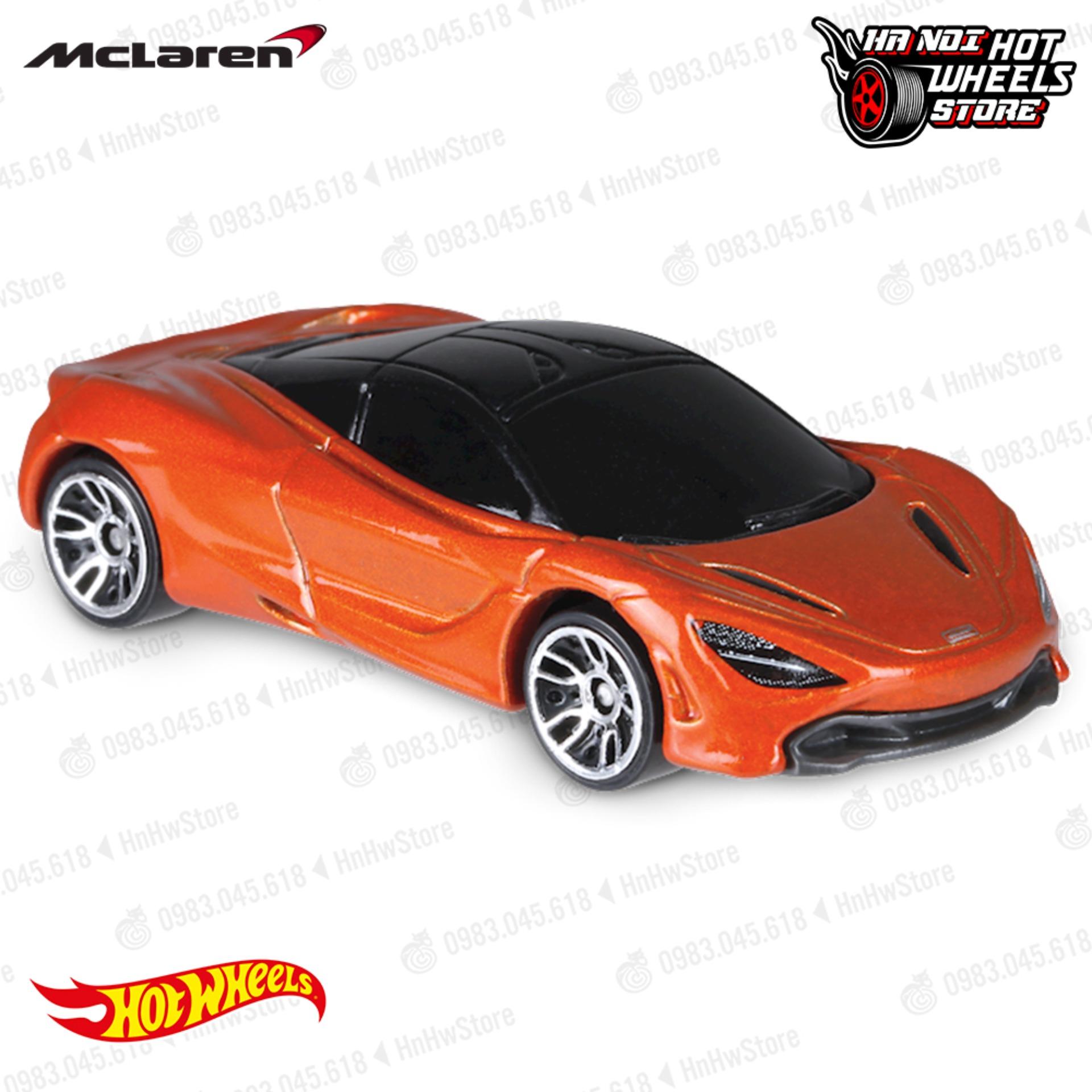 Xe mô hình tỉ lệ 1:64 Hot Wheels 2018 McLaren 720S - Orange