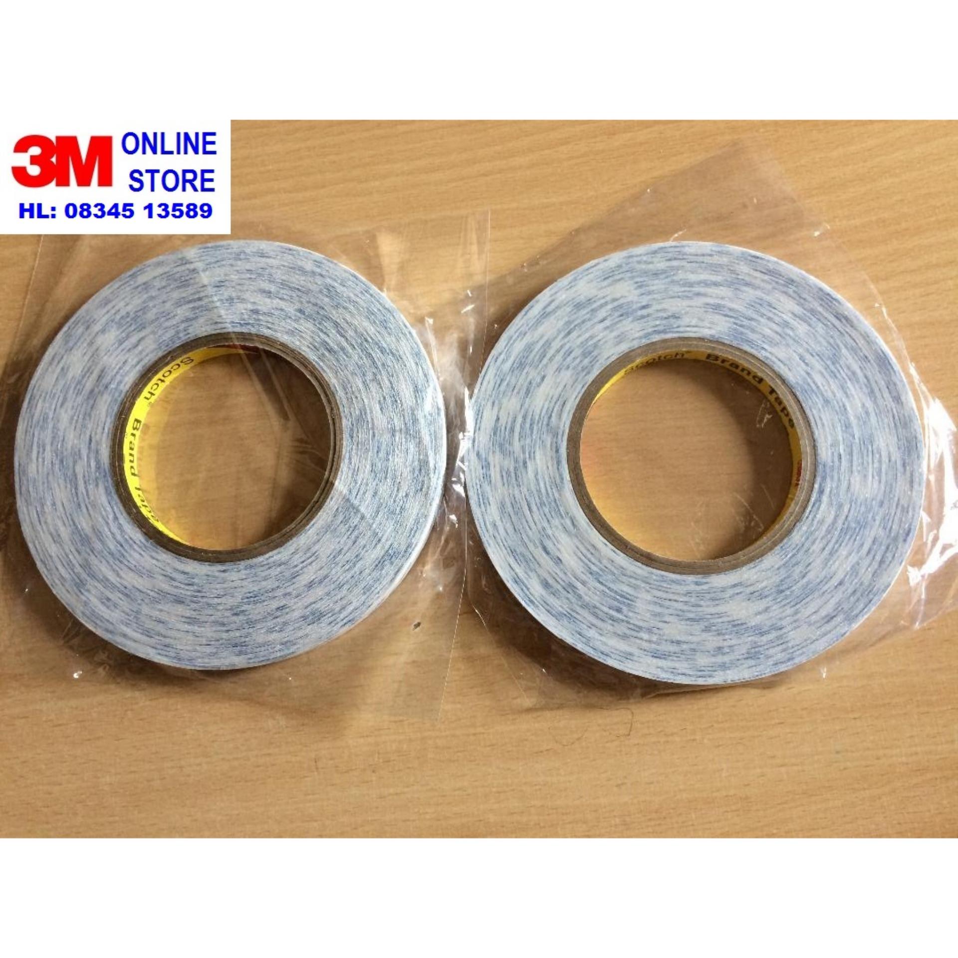BĂNG KEO 2 MẶT 3M 9448A Khổ 10mm x 50m