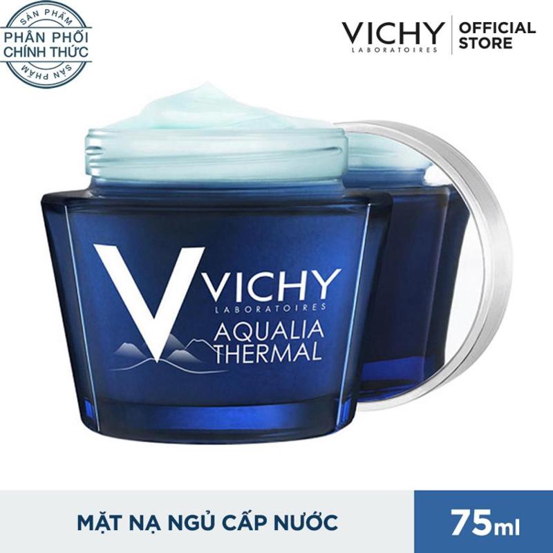 Mặt nạ ngủ phục hồi chuyên sâu Vichy Aqualia Thermal Night Spa 75ml