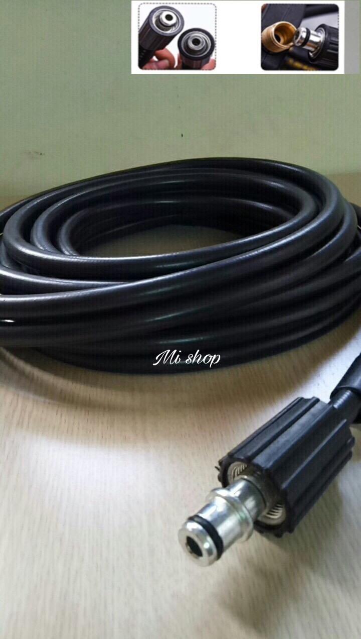 10m ống dây rửa xe cho máy bơm xịt rửa áp lực cao-ren trong 22mm