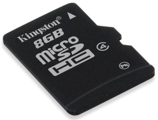 Thẻ nhớ Kingston Micro SDHC Class 4 8GB - Hàng nhập khẩu