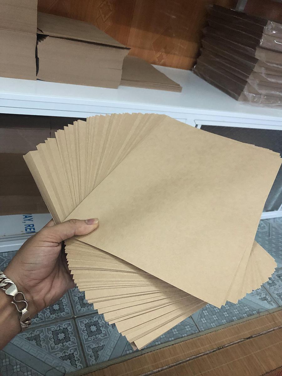 GIẤY KRAFT A4 ĐỊNH LƯỢNG 100 GSM (250 tờ)
