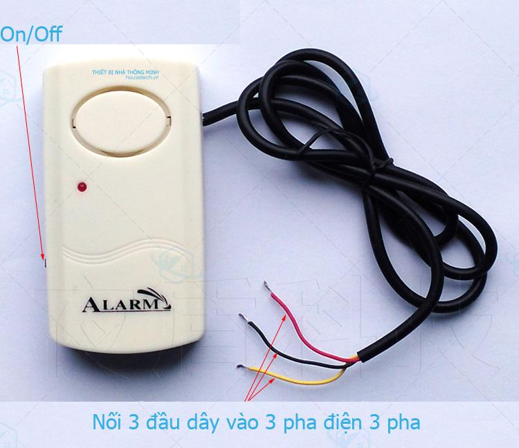 Báo động mất điện 3 pha 3 dây ht380v