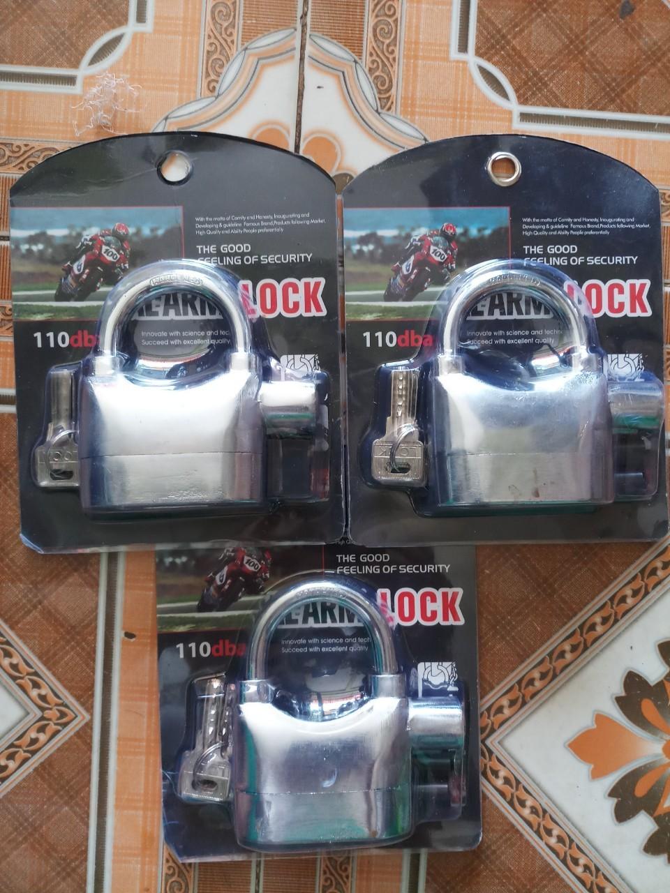 ồ khóa chống trôm có còi báo động