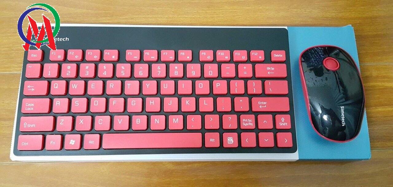 Bàn phím + chuột không dây simtech sm8900
