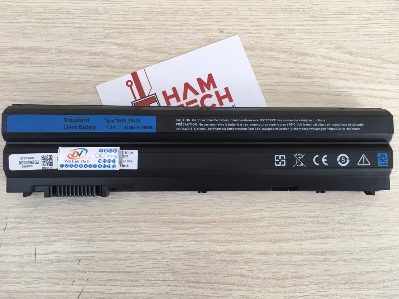 Pin laptop dell latitude e5420 e5430 e5520 e5530 e6120 e6420 e6420 e6430 atg e6420e6430 xfr e6430s e6520 e6530 vostro 3360 3460 3560 inspiron 14r turbo 5420 n5420 5520 5720 n7420 n7520 n7720 p33g p33g001 audi a4 a5 s5 6-cell