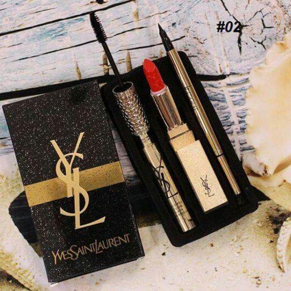 SET TRANG ĐIỂM 3 MÓN YSL