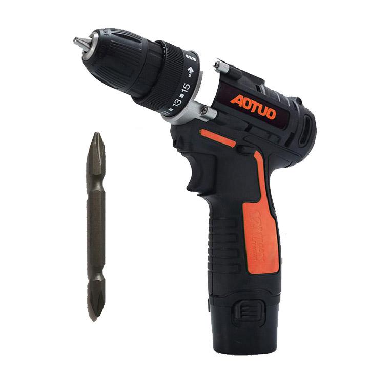 Máy vặn vít sửa chữa dùng Pin Autou có đảo chiều-Tặng Kèm Đầu Vít