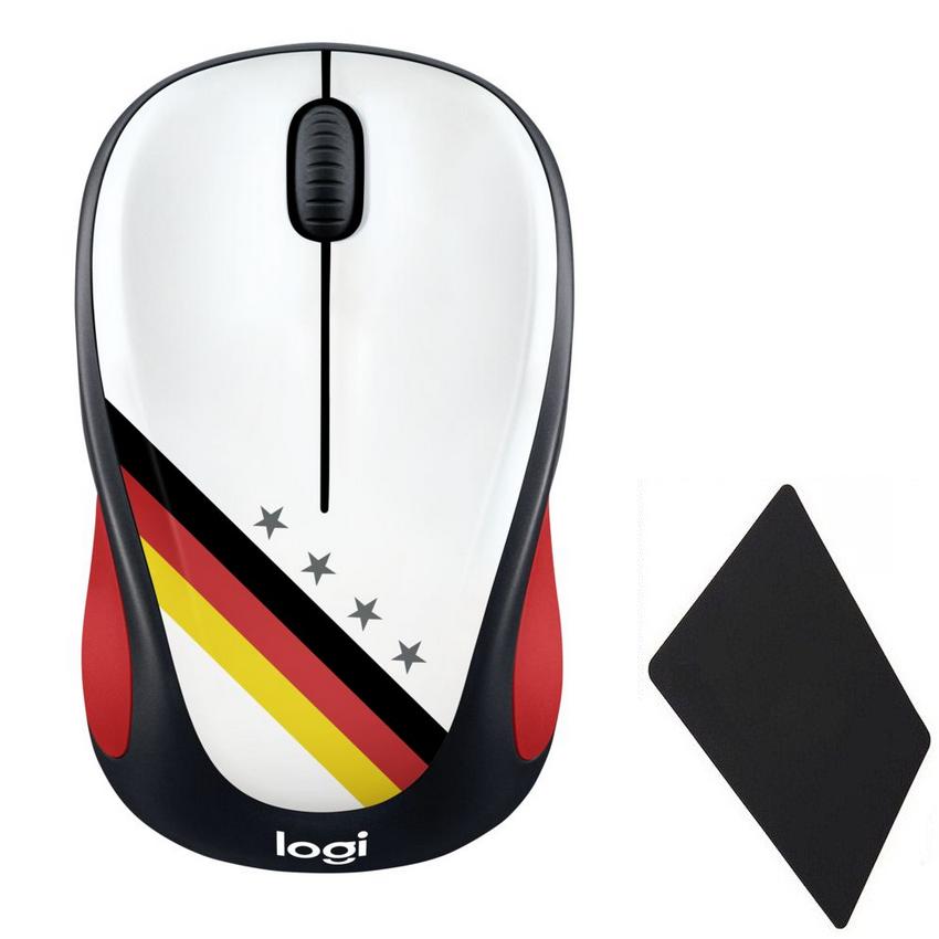 Chuột quang không dây Logitech M238 và tặng Miếng lót chuột - Hãng phân phối chính thức