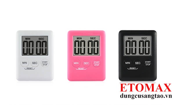 Đồng hồ bấm giờ đếm ngược điện tử mini
