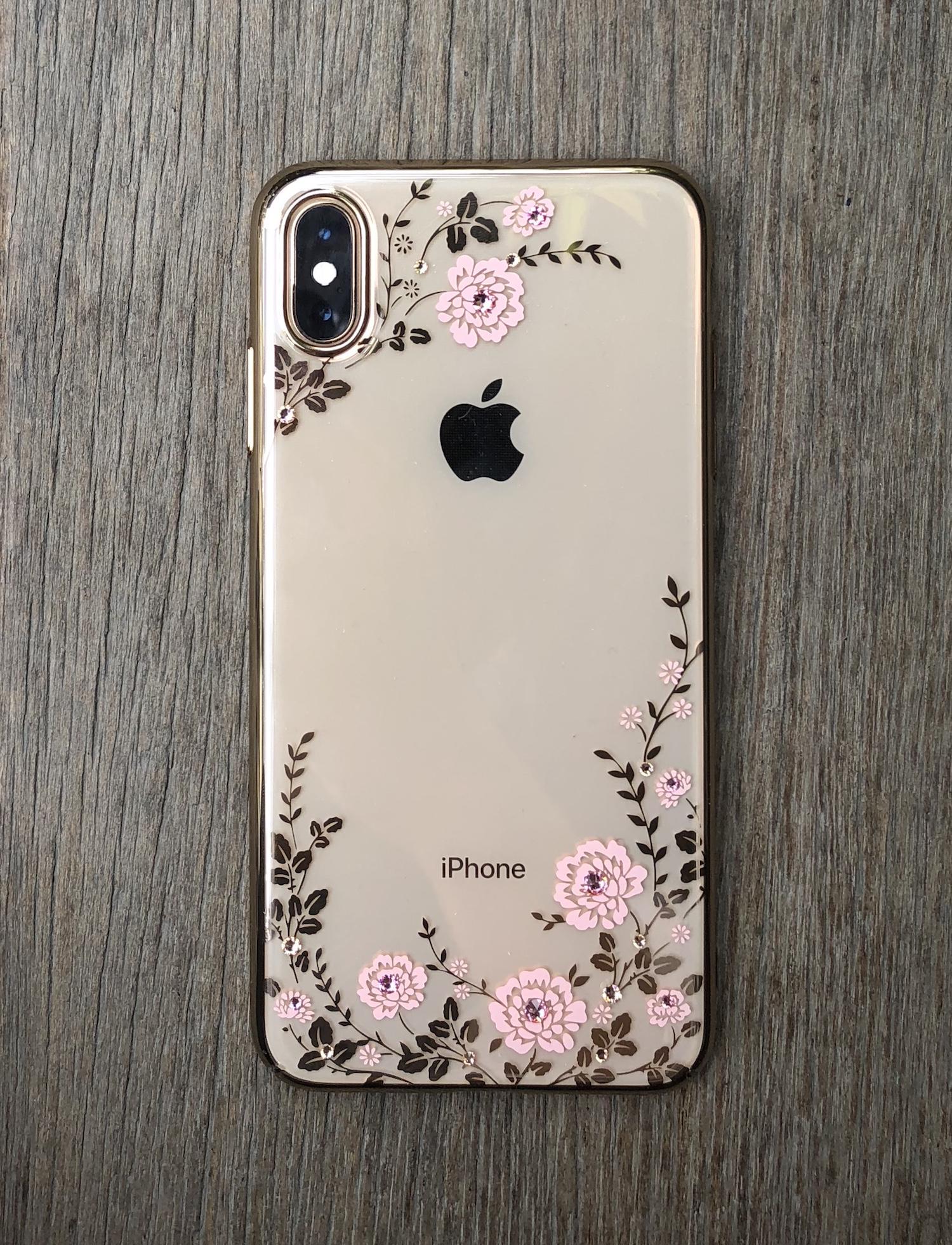 Ốp lưng đính đá cao cấp Kingxbar cho iPhone XS Max