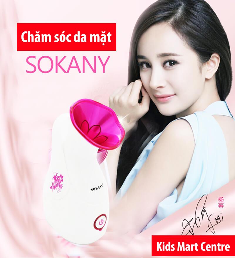 Máy xông hơi mặt mũi Sonaky cao cấp + Tặng gói bảo hành 12 tháng