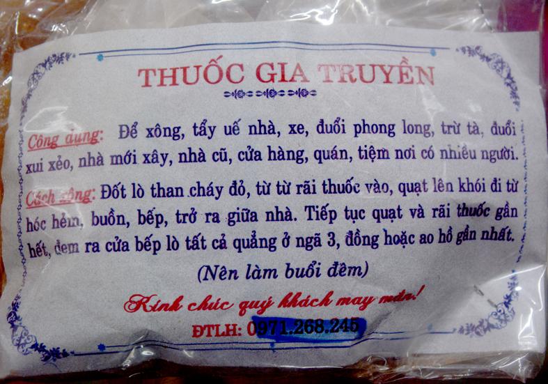[HCM]Gói xông nhà-phong long-dùng khi dọn nhà mớimở cửa hiệu