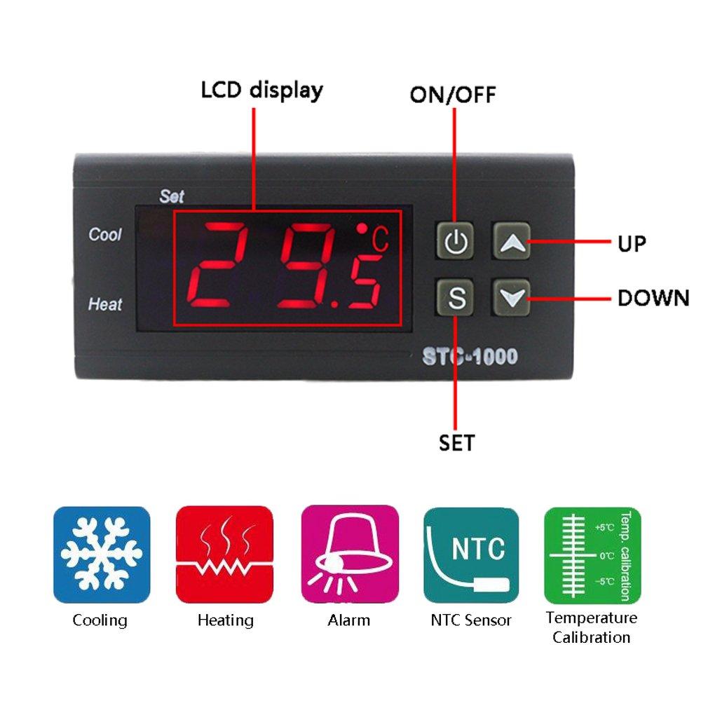 Bộ điều khiển nhiệt độ stc 1000 japan