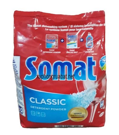 BỘT RỬA CHÉN BÁT / LY SOMAT 1,2KG ( VIÊN MUỐI BÓNG FINISH ,ALIO ) DÙNG CHO MÁY