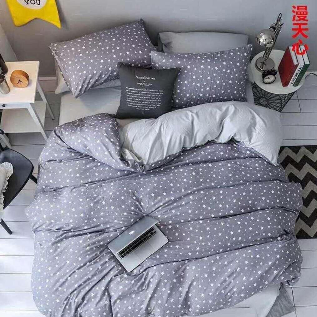 -Bộ chăn ga gối đũi nhập ngàn sao.