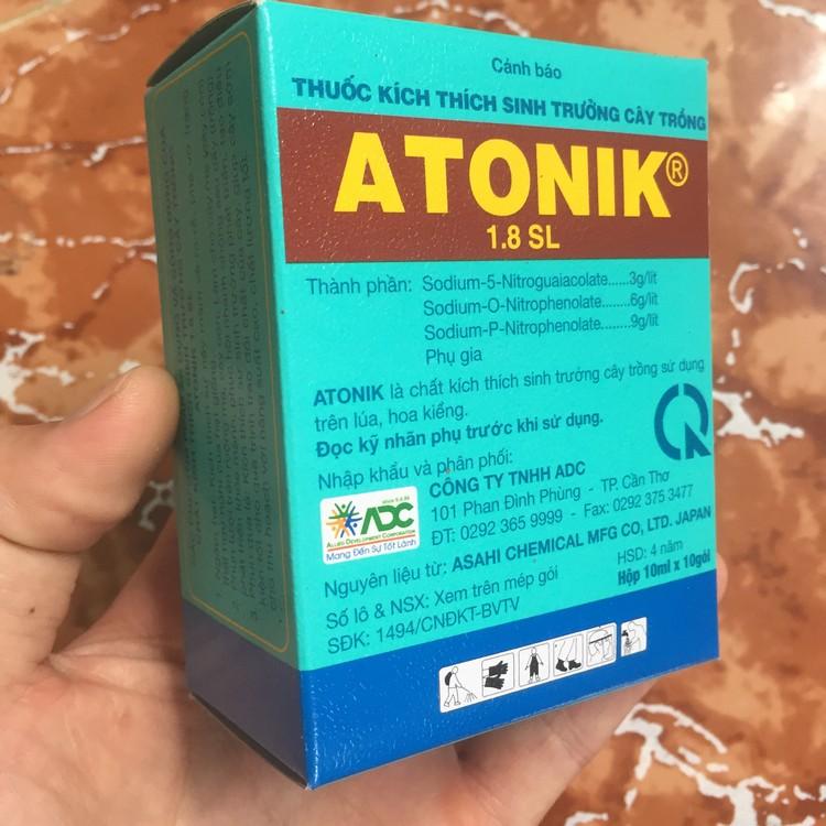 [Lấy mã giảm thêm 30%] Hộp 10 gói kích thích sinh trưởng cây trồng ATONIK 1.8 SL