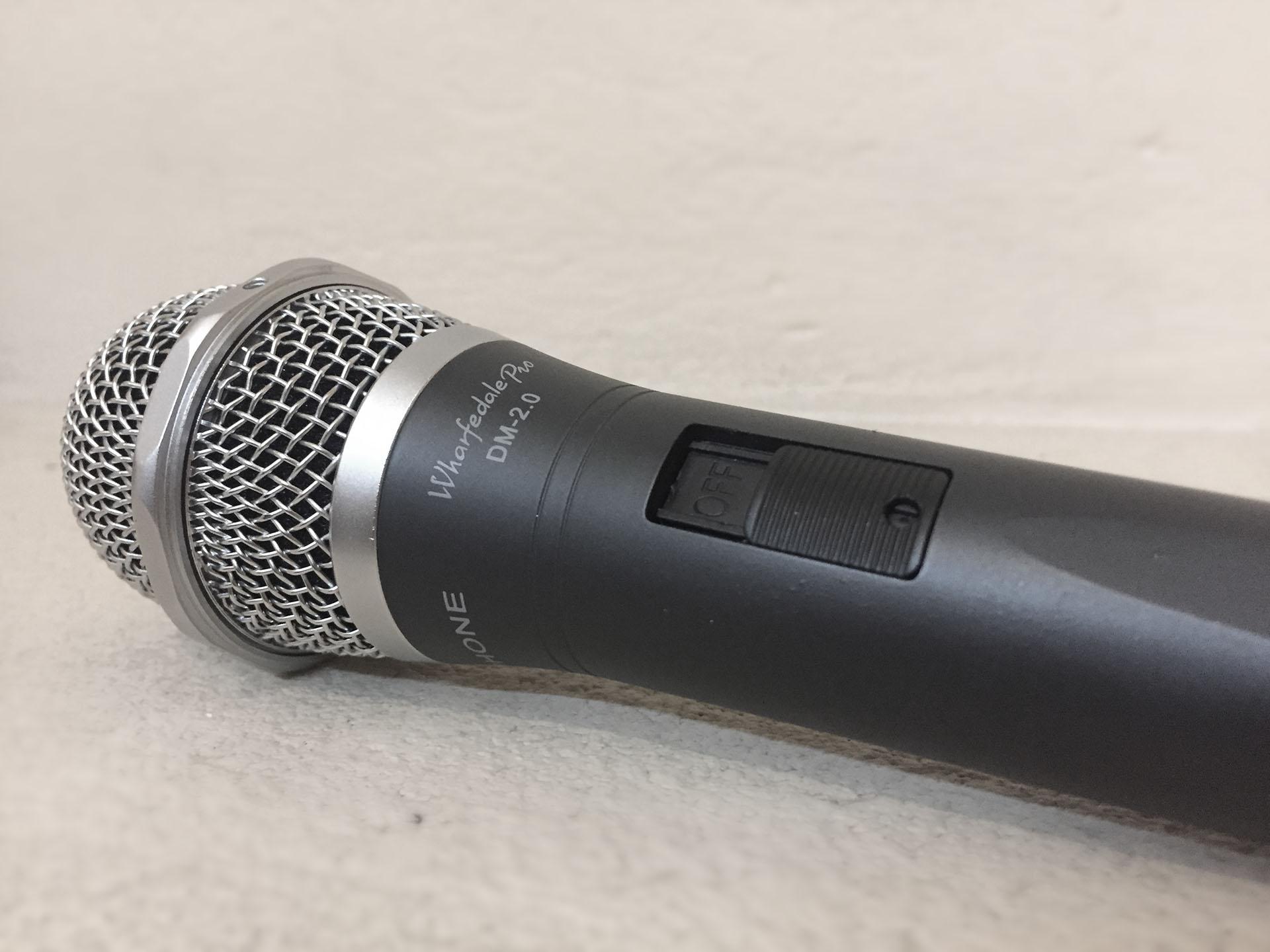 Micro wharfedale dm 2.0 độ nhạy cao, sáng tiếng, bền đẹp - chuyên dùng karaoke