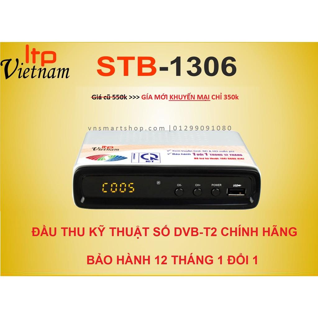Đầu thu dvb-t2 ltp 1306 chính hãng ltp việt nam. đầu thu kỹ thuật số mặt đất thu xem truyền hình miễn phí