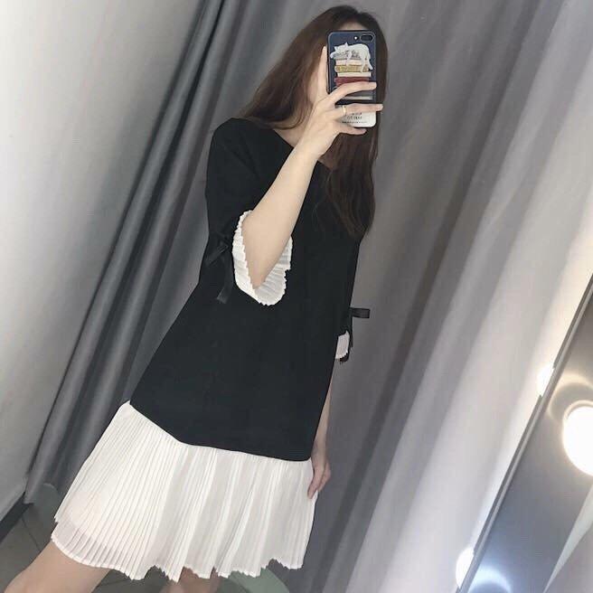 Đầm đen dập li