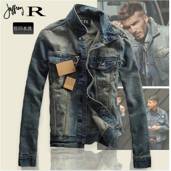 Áo khoác jean denim nam jonny rman