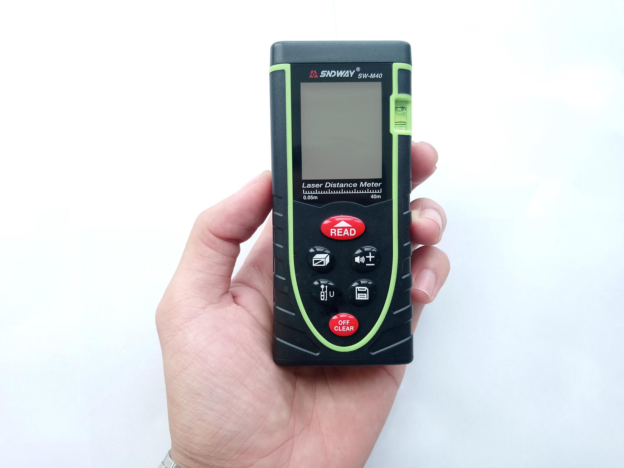 Sndway thước đo khoảng bằng laser - 60M