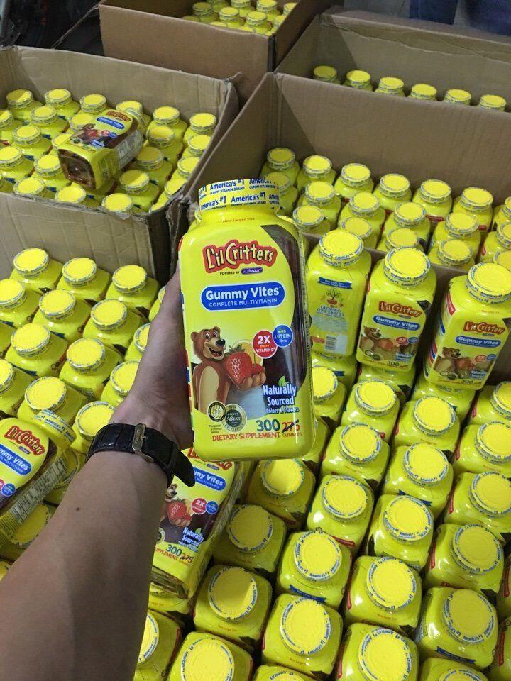 KẸO DẺO GUMMY VITES 300 VIÊN BỔ SUNG VITAMIN+KHOÁNG CHẤT TỪ MỸ