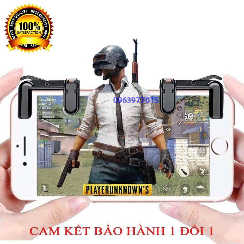 Bộ 2 nút bấm chơi game c9 k01 hỗ trợ chơi pubg mobile, ros mobile, ipad - thế hệ f3