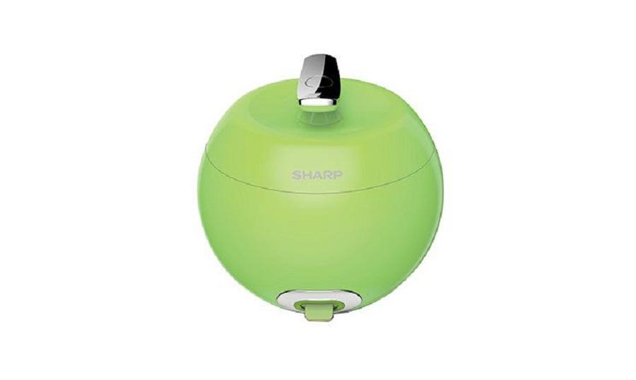 Nồi cơm điện dòng nắp gài sharp ks-a08v-gr hàng chính hãng