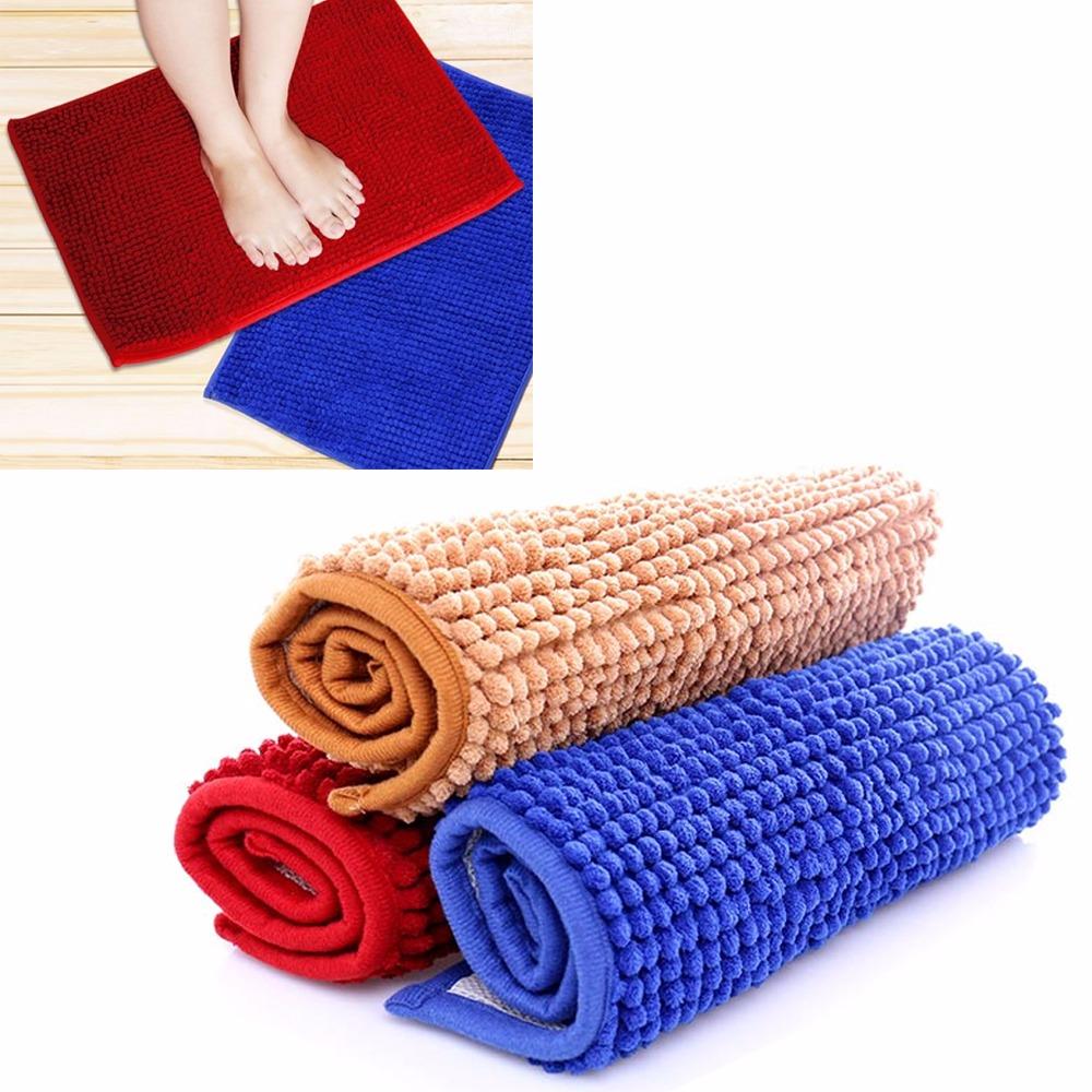 Bộ 4 thảm lau chân san hô siêu thấm chống trượt 35x50cm