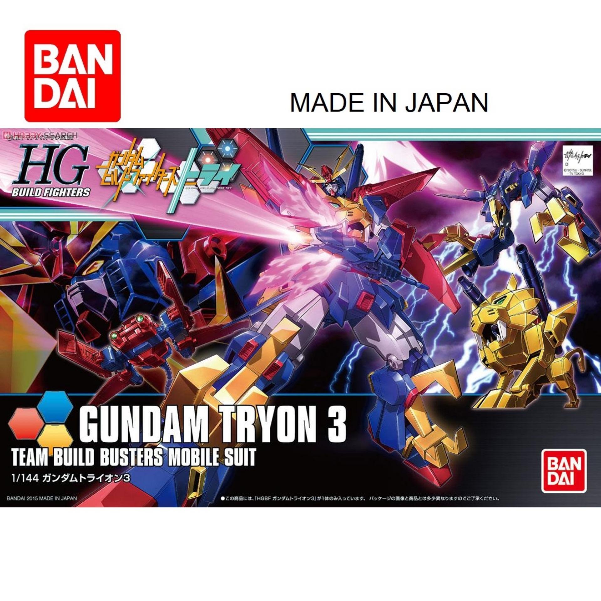 Mô hình gundam bandai 1/144 hgbf gundam tryon 3 serie hg build fighters
