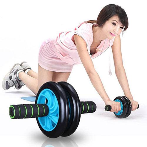 Con lăn tập cơ bụng 2 bánh