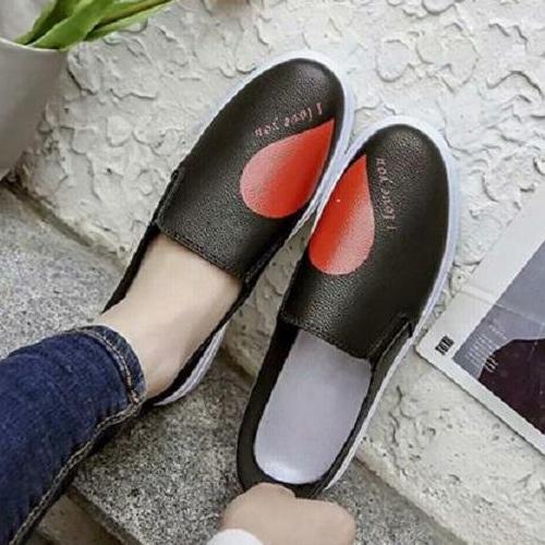 Giày silipon trái tim chất da siêu đẹp - Ảnh chụp thật tại shop