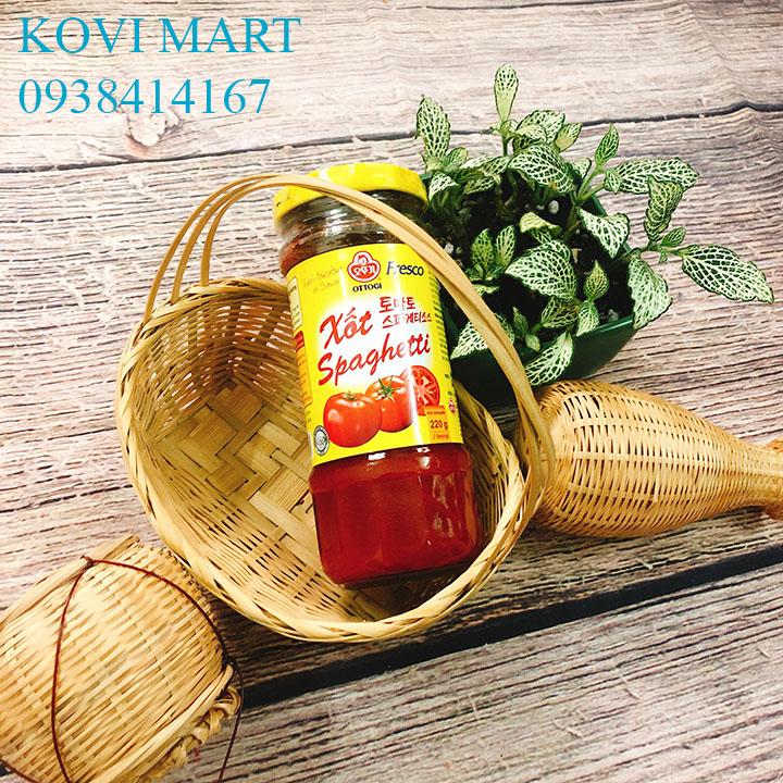 SỐT SPAGHETTI SỐT CÀ CHUA HÀN QUỐC NẤU MÌ Ý 220G
