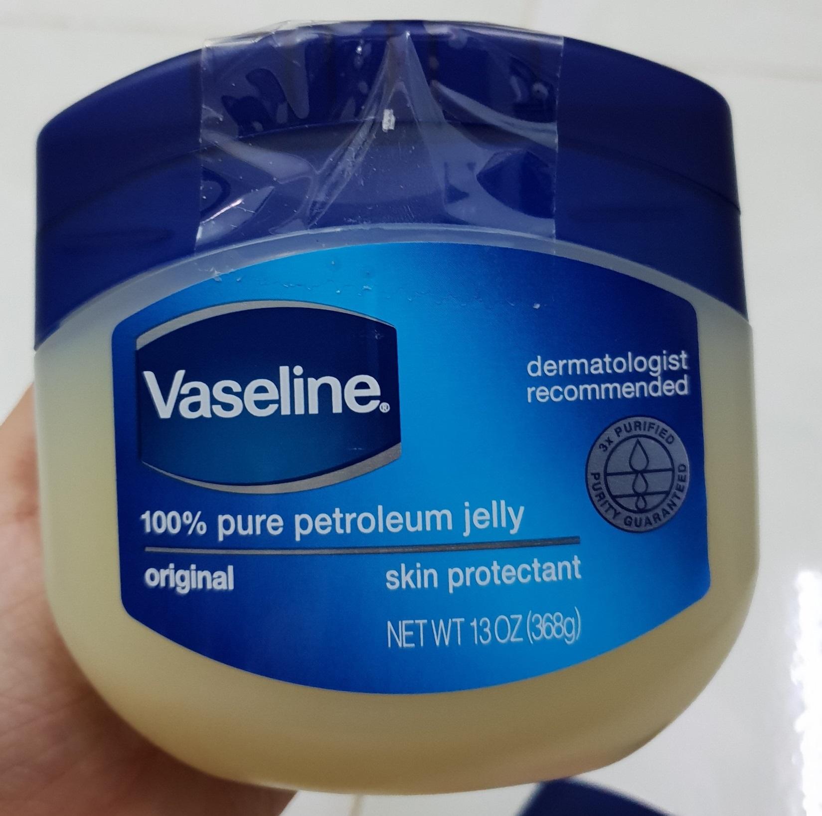 Sáp dưỡng ẩm Vaseline 100% Pure Petroleum jelly Original 368g - Mỹ