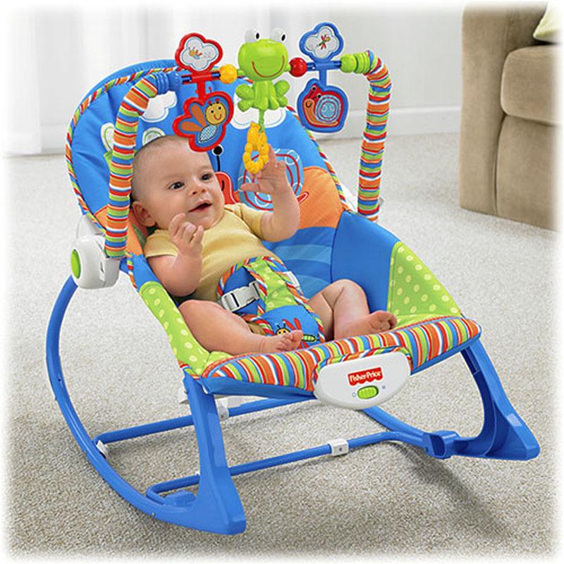Ghế rung nằm chơi Ibaby Rocker có nhạc