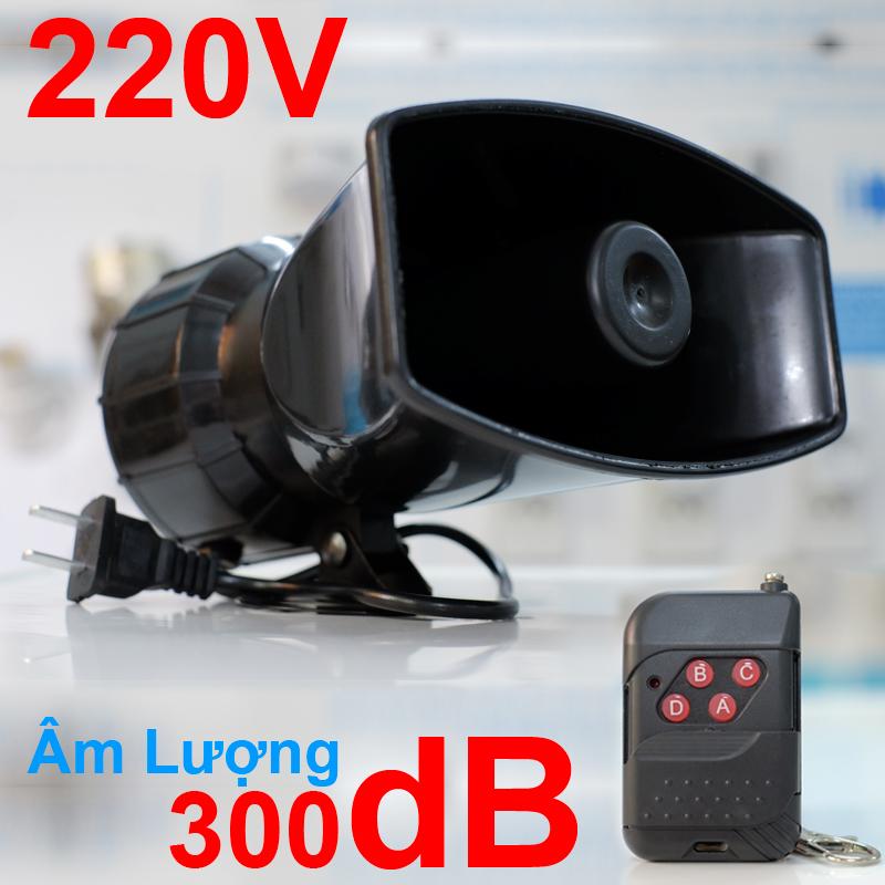 Còi Hú Báo Động Khẩn Cấp KM-R100W