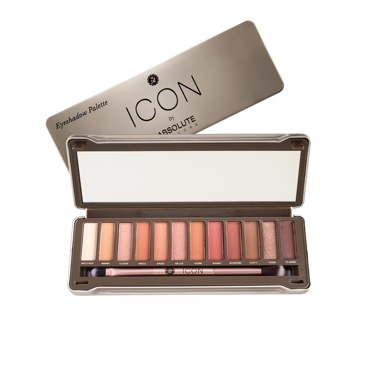 Bảng phấn mắt Absolute Newyork Icon Palette AIEP06 Wildfire