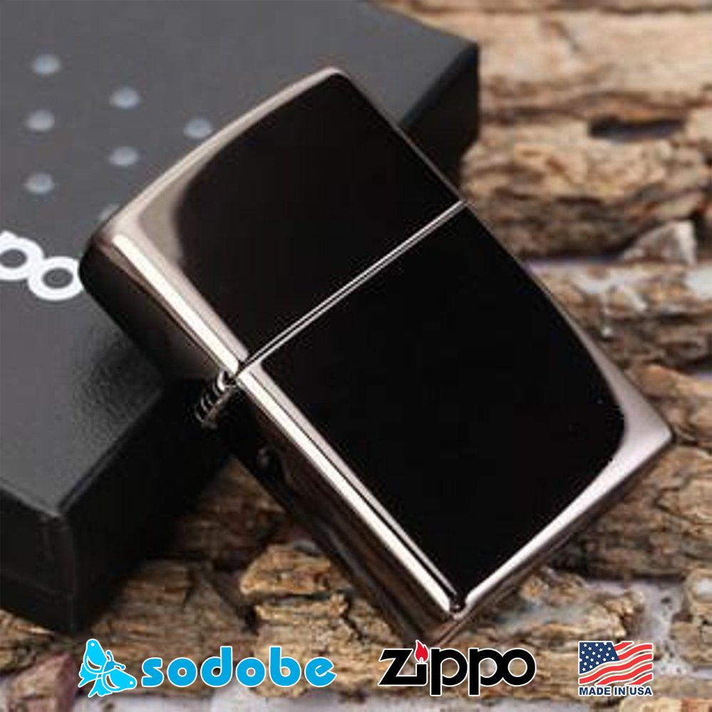 Bật lửa zippo mỹ black ice 150