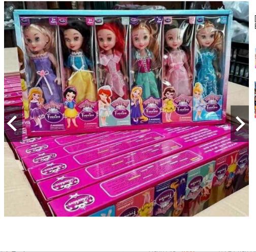 Bộ 6 búp bê cho bé gái xinh xắn