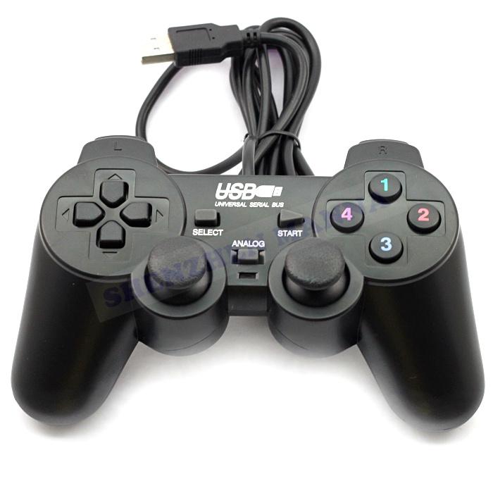 Tay cầm chơi game có dây cao cấp có rung 1 tay kết nối cổng usb